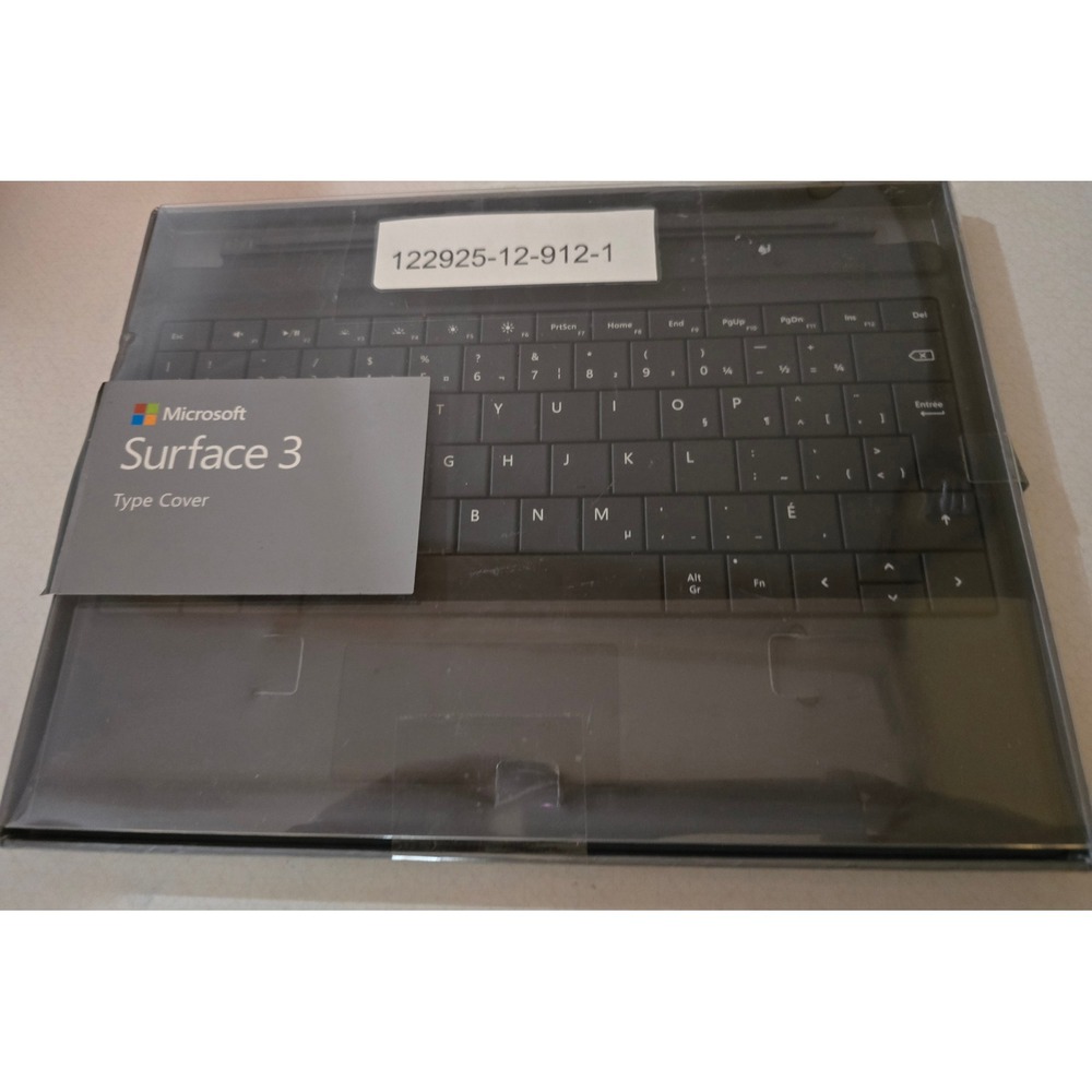 Microsoft Surface 3 Type‎ Cover Keyboard Black X19-88729-01 New Sealed